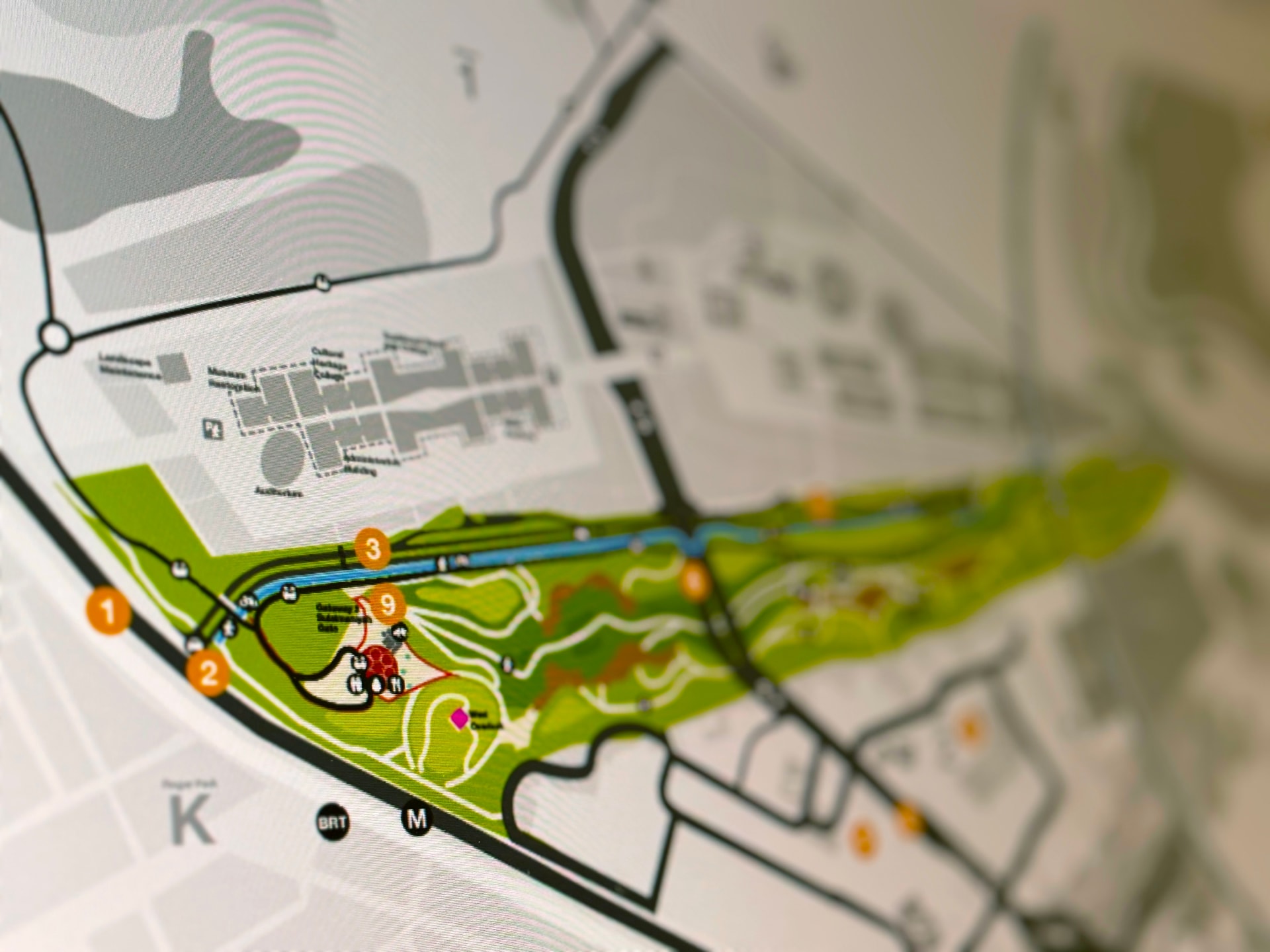 Curating a finger park